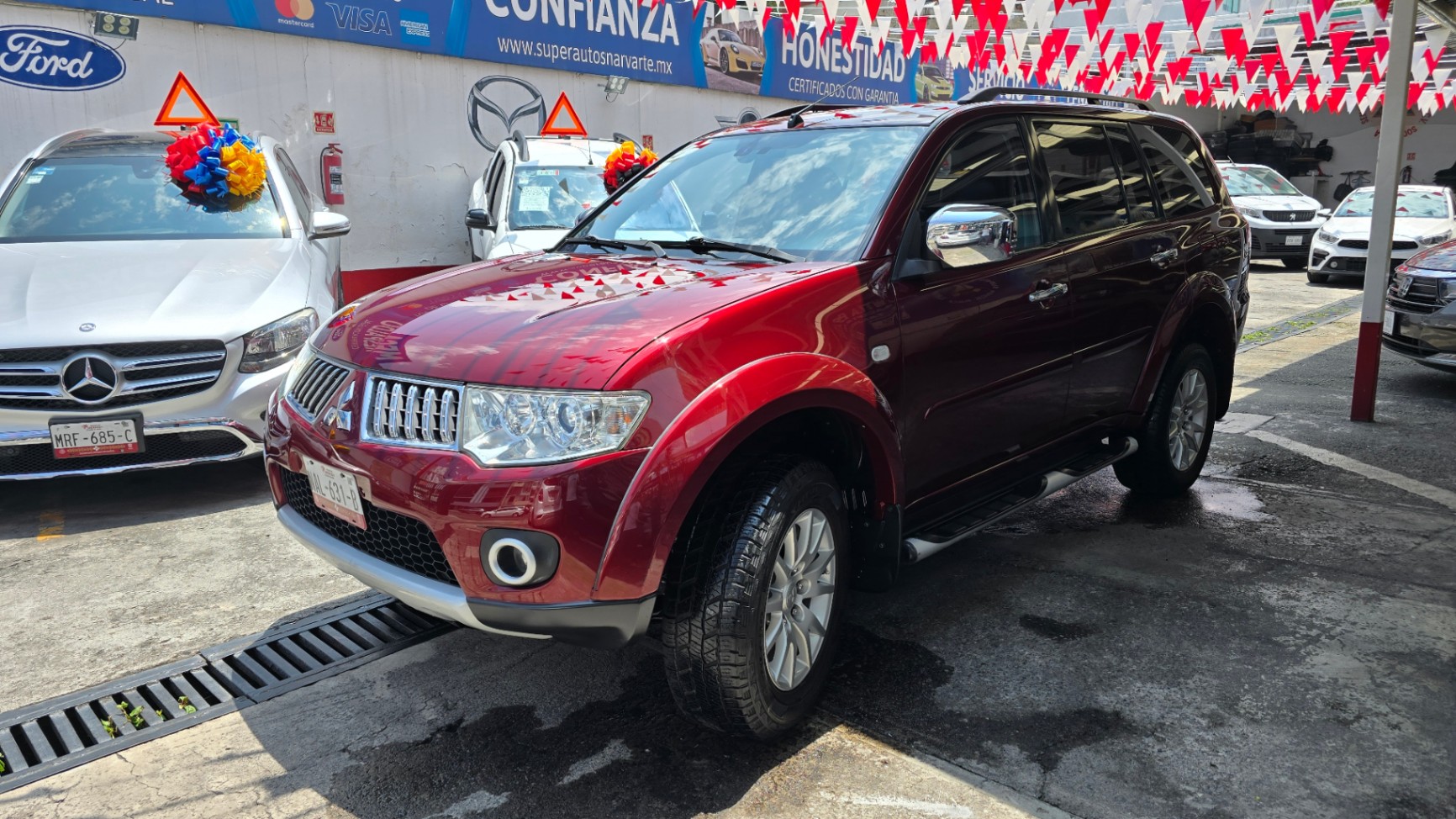 Mitsubishi Montero Sport 2012 - Rojo