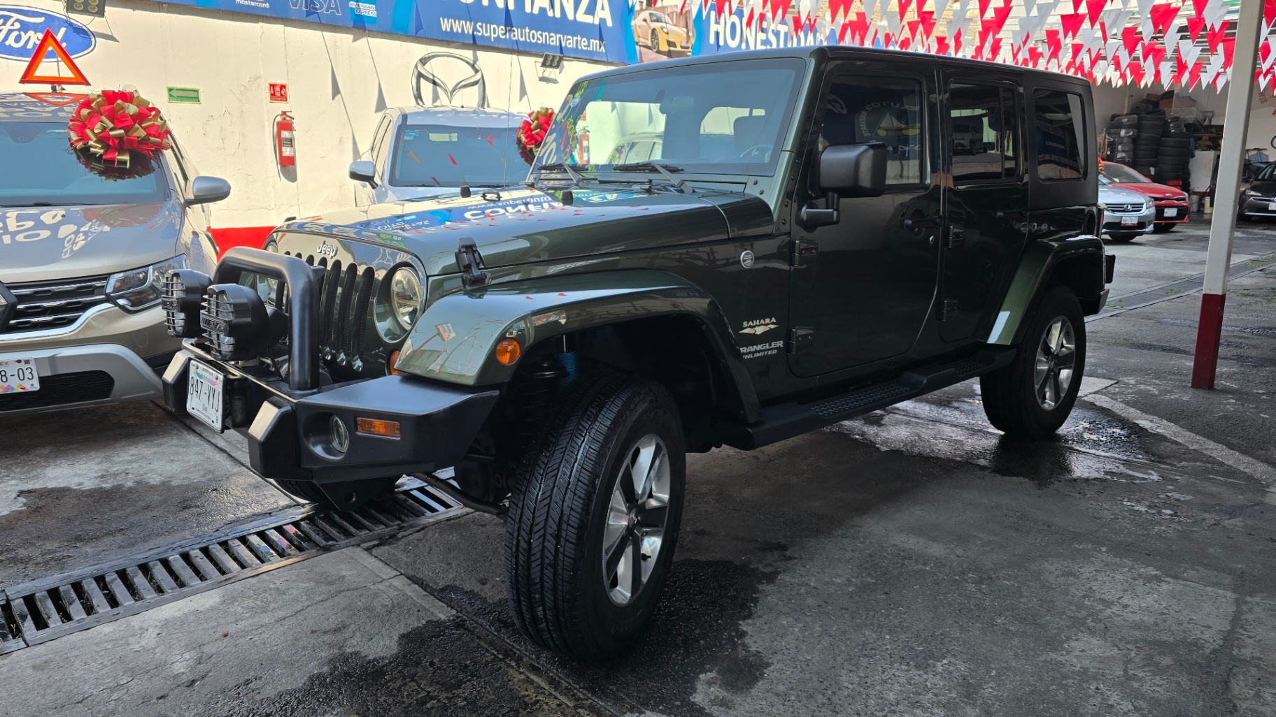 Jeep Wrangler Unlimited Sahara 2008 - Verde