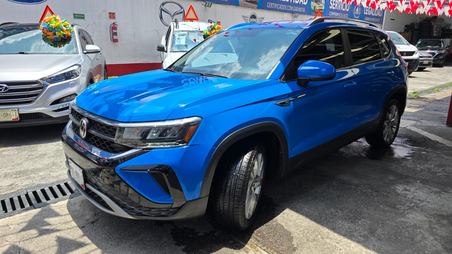 Volkswagen Taos Comfortline 2021 - Azul